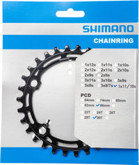 Shimano Deore FC-M5100-1 Kettenblatt 10/11-fach schwarz – aktuelle Variante