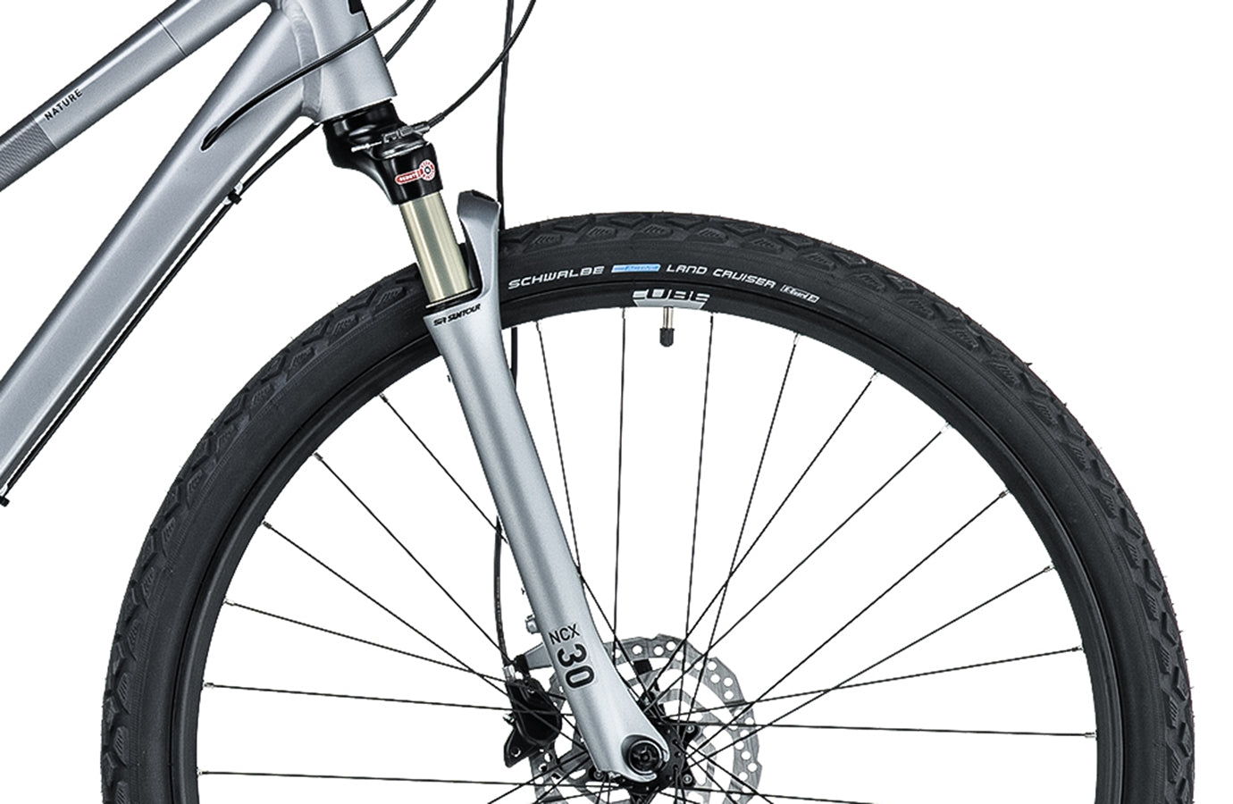 Cube Nature EXC Trapez polarsilver´n´black