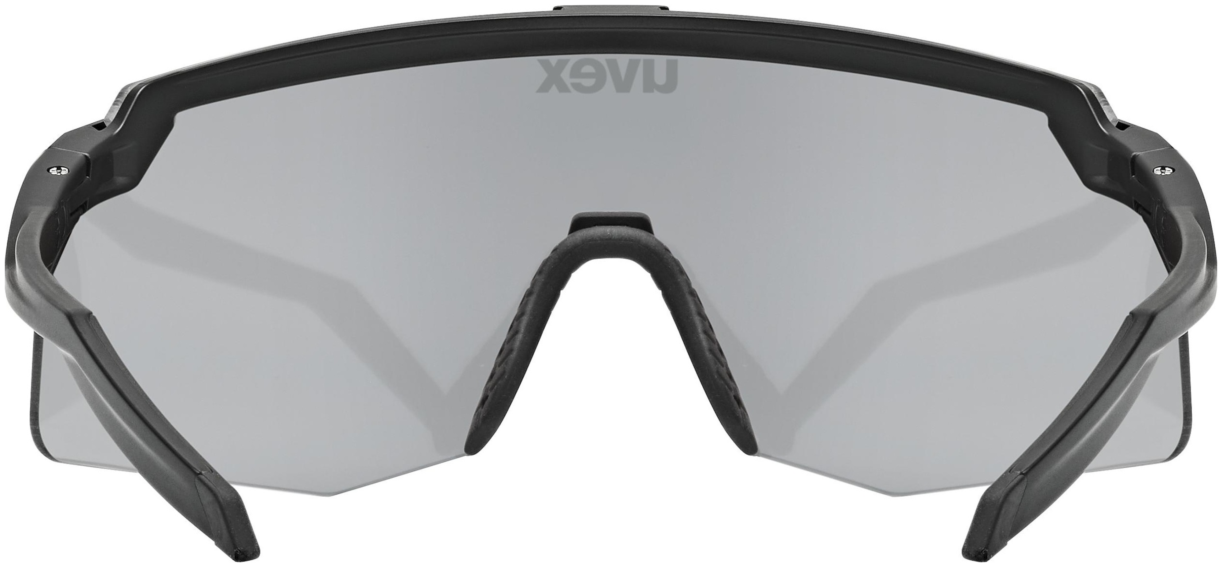 uvex Pace Stage S Radbrille Black Matt / Mirror Silver