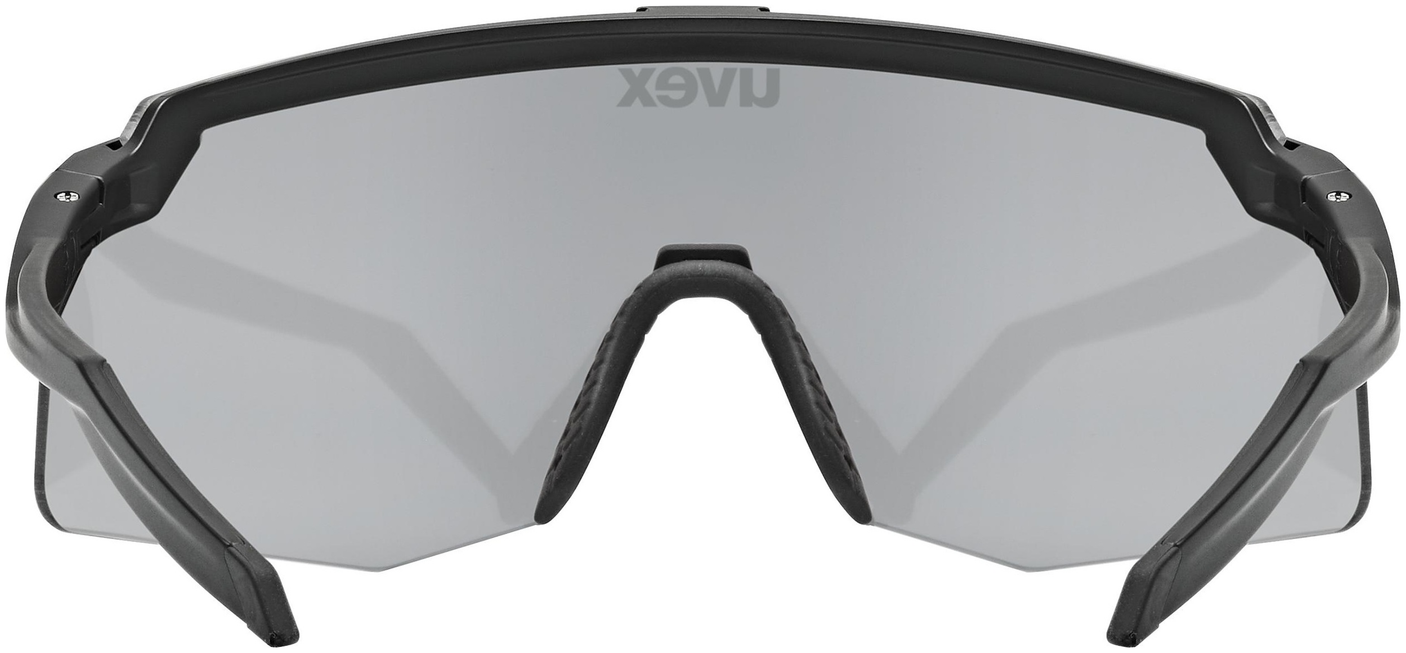 uvex Pace Stage S Radbrille Black Matt / Mirror Silver