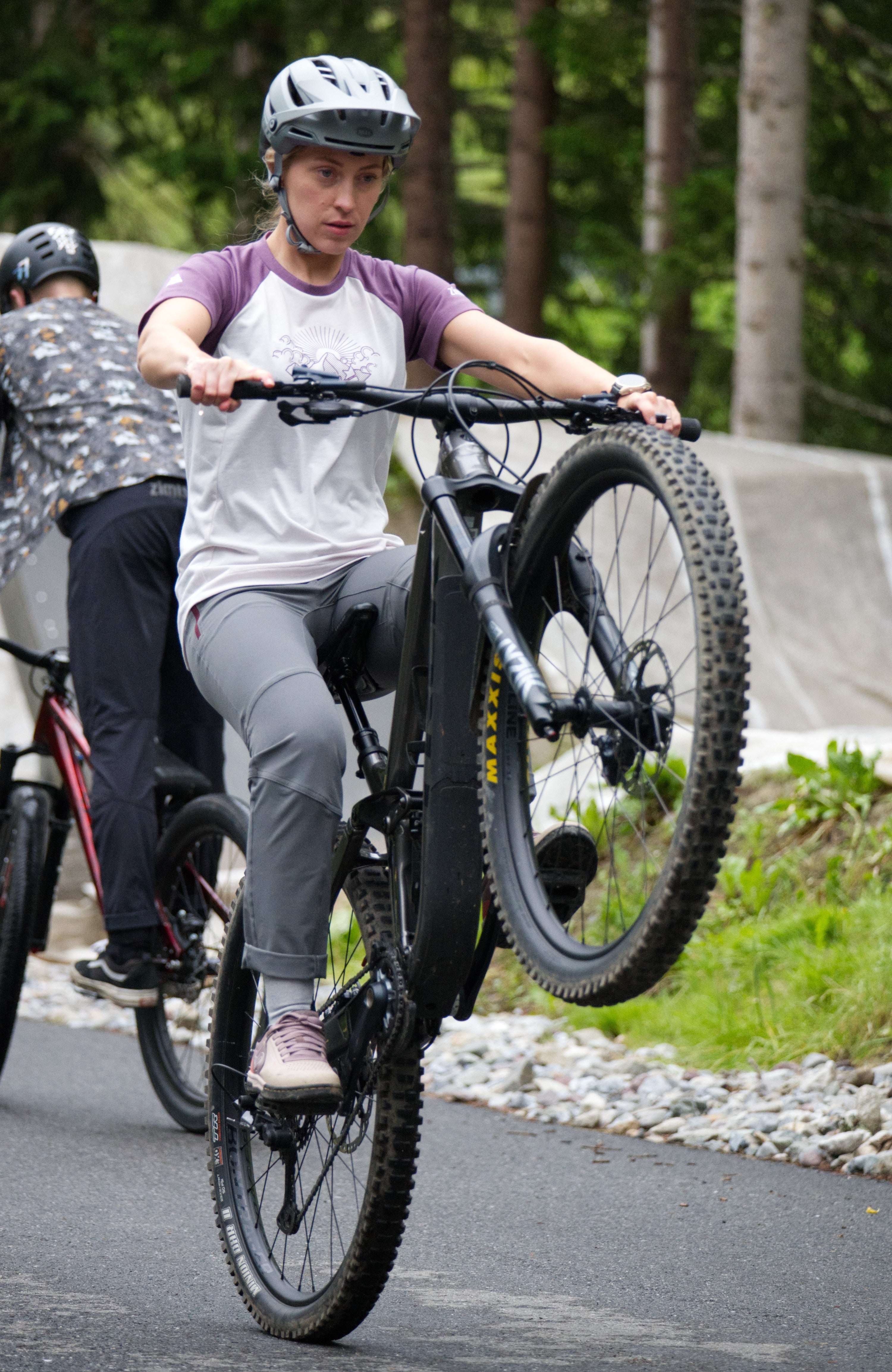 Zimtstern PureFlowz Shirt SS Wmns Lilac / BErry