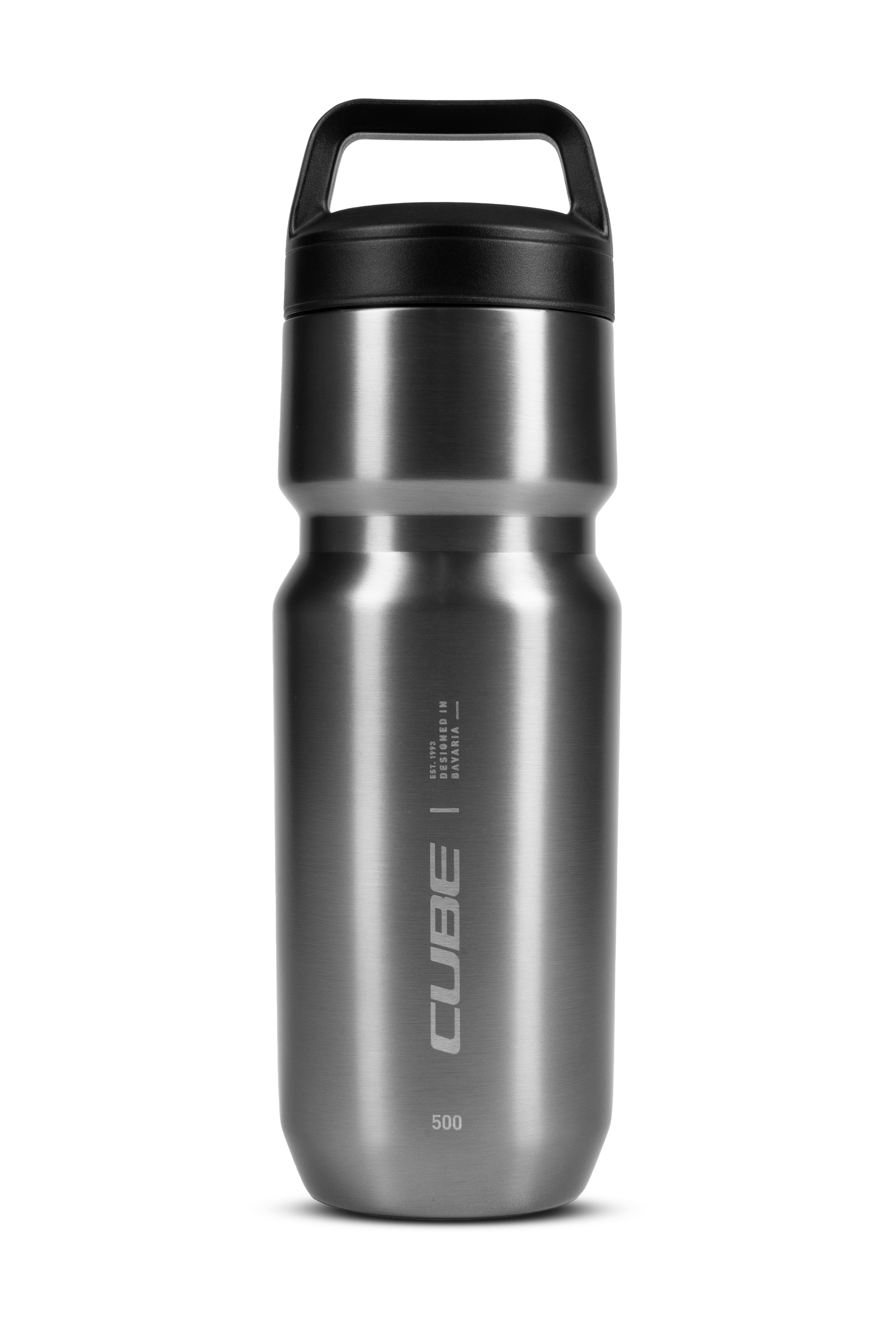 Cube Isolierflasche Arc 500 brushed grey