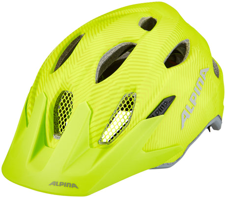 Alpina Carapax Flash Helm Jugend gelb