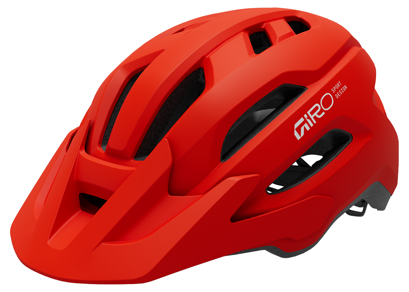 Giro Fixture II MTB-Helm matte flame red