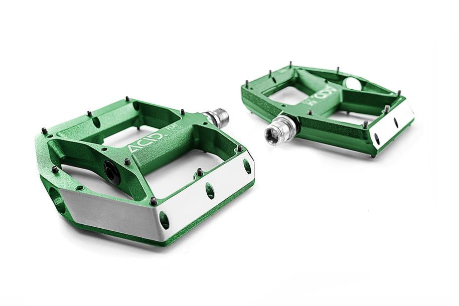 fahrrad pedale grün ACID Pedale FLAT A2-IB green