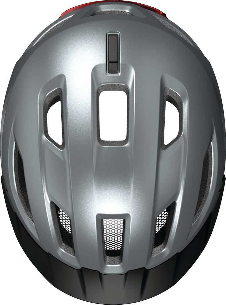 abus fahrradhelm magnetverschluss Abus URBAN-I 4.0 Urban Fahrradhelm | graphite silver