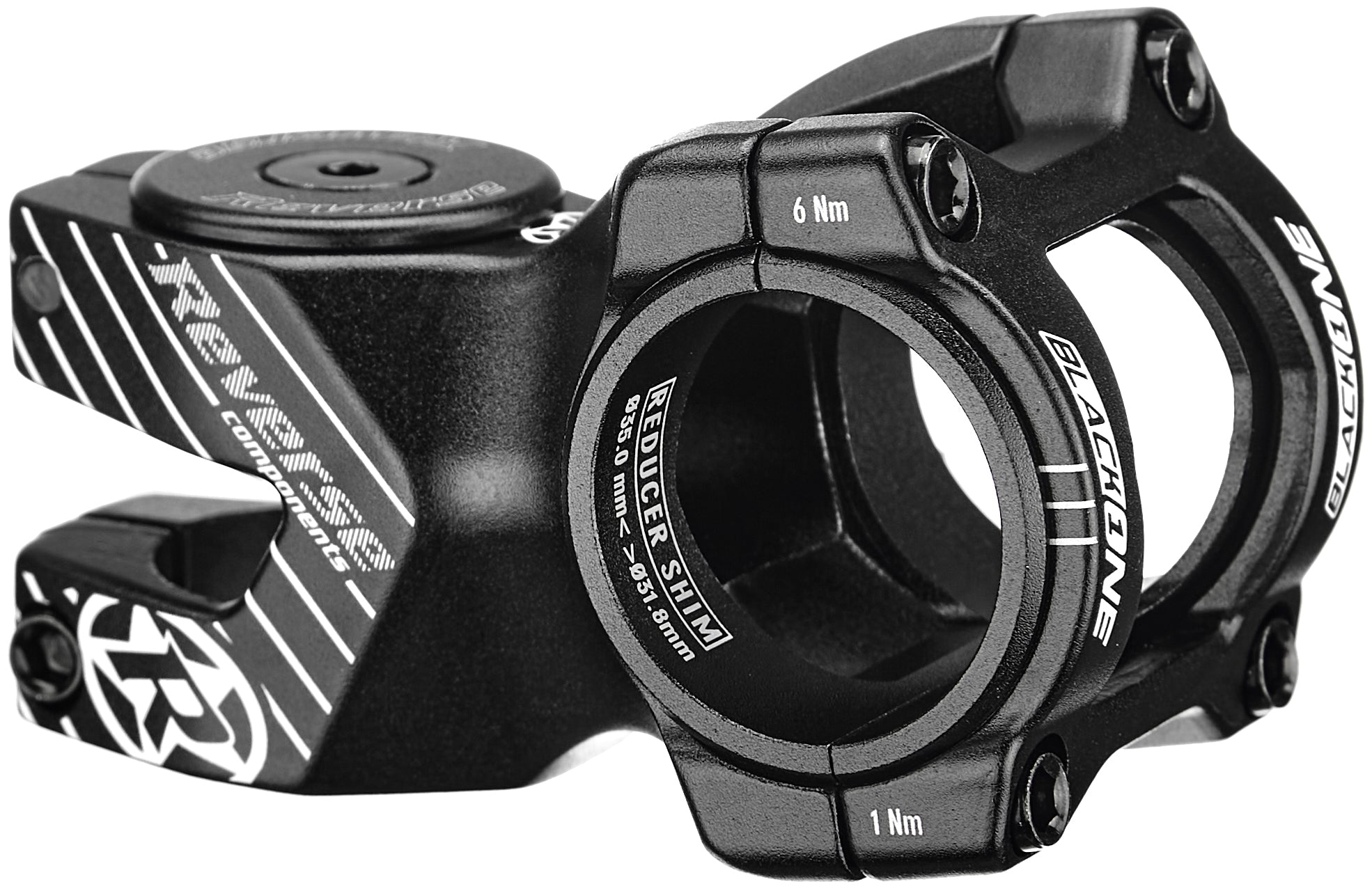 Reverse Black ONE D-2 Vorbau Ø31,8/35mm schwarz/grau