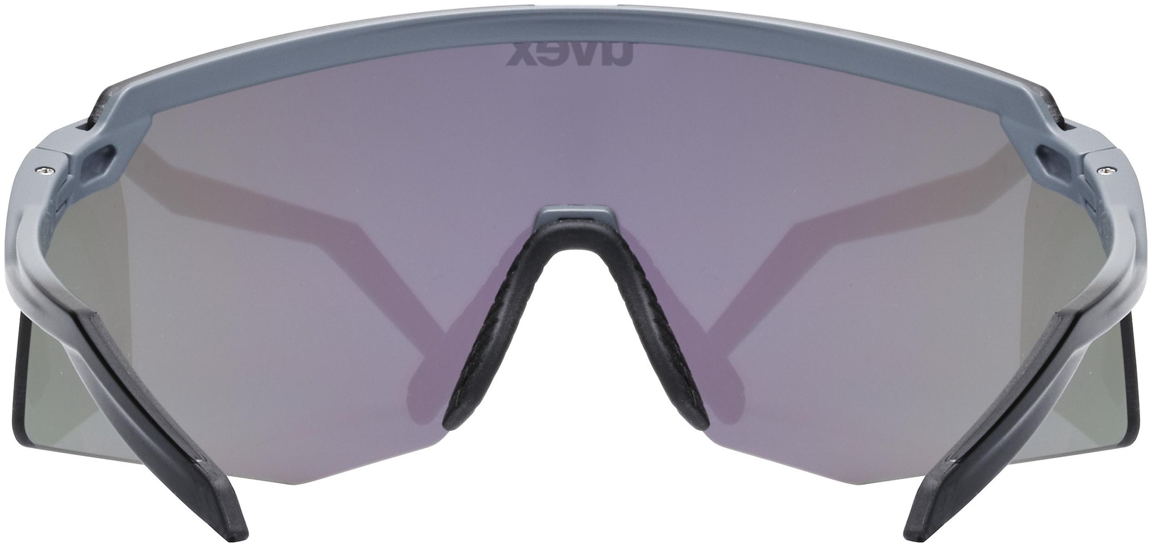 uvex Pace Stage Radbrille Grey Matt / Mirror Green