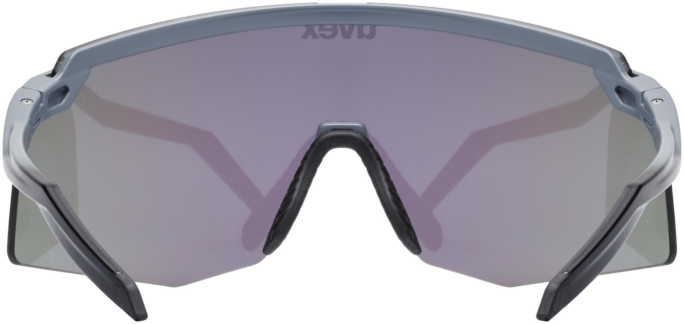 uvex Pace Stage Radbrille Grey Matt / Mirror Green