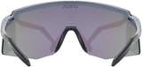 uvex Pace Stage Radbrille Grey Matt / Mirror Green