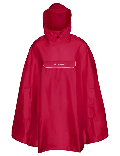 VAUDE Valdipino Poncho red uni