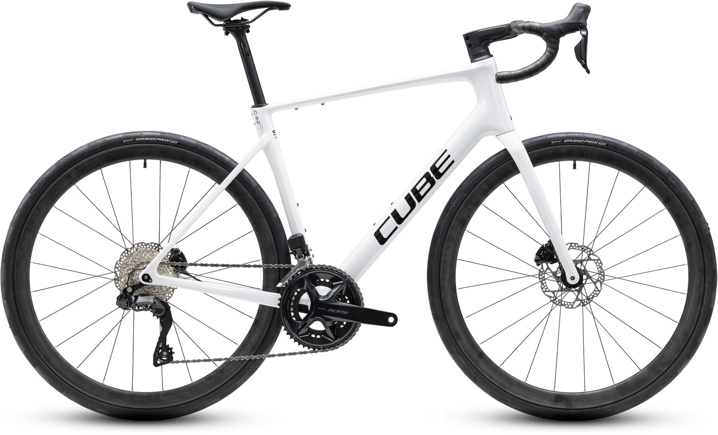 Cube Attain C:62 SLX metallicwhite´n´black (2027)