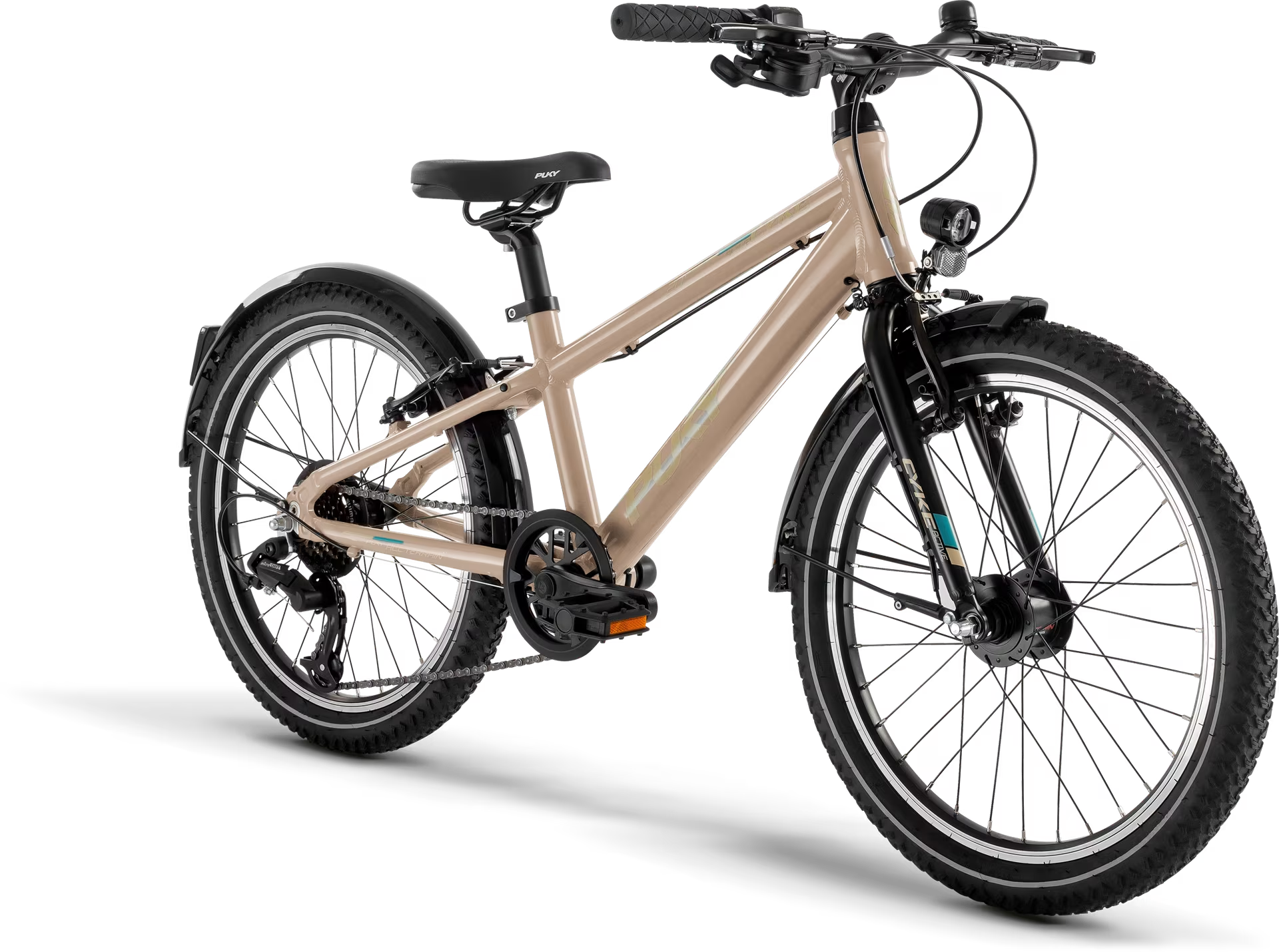 PUKY CYKE 20-7 Alu ACTIVE dusty sand/black (2026)