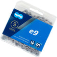 KMC e9 EPT Kette E-Bike 9-fach grau