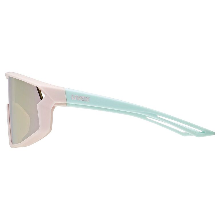 uvex Skyryse Jr. Radbrille Pink-Green Matt / Mirror Pink