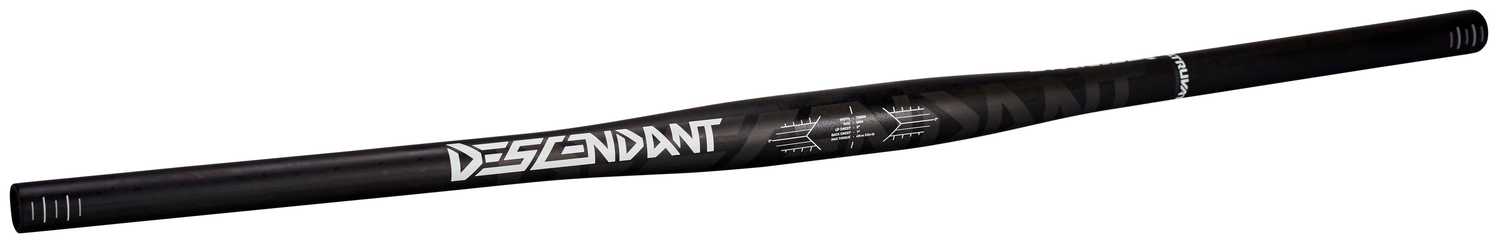Truvativ Descendant Carbon Flat Lenker Ø31,8mm schwarz