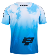 CUBE MTB Trikot ROOKIE X Actionteam kurzarm topas blue