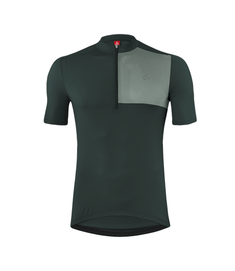 Löffler M Bike Jersey Hz Skys Block Mid Forest