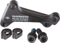 Shimano IS/IS Scheibenbremsadapter Hinterrad 180mm schwarz – aktuelle Variante