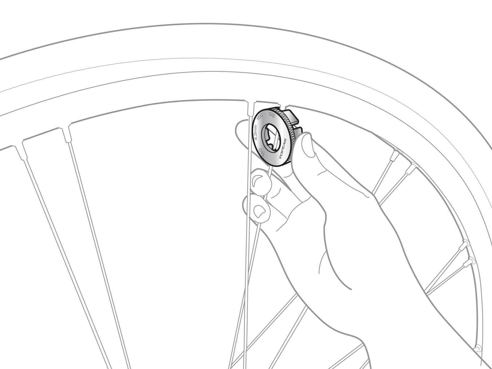 Topeak MultiSpoke Wrench