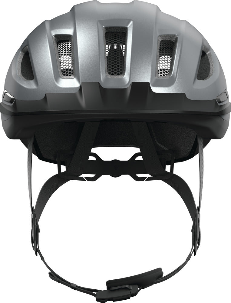 puky fahrradhelm verschluss Abus URBAN-I 4.0 Urban Fahrradhelm | graphite silver