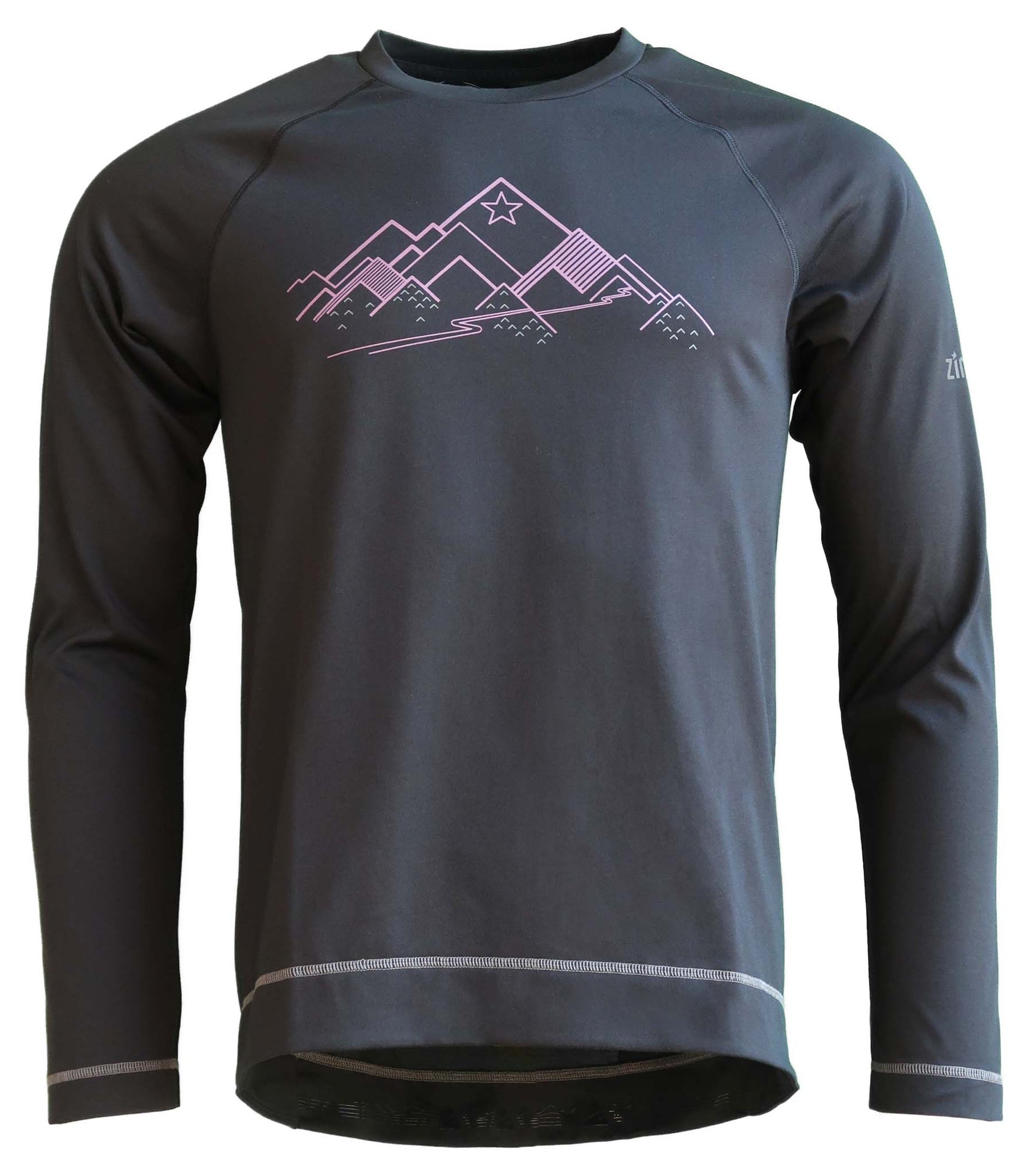 Zimtstern PureFlowz Eco Shirt LS Men Pirate Black