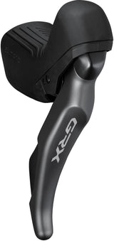 Shimano GRX ST-RX820/BR-RX820 Scheibenbremsset Hinten Flat Mount 12-fach grau/schwarz