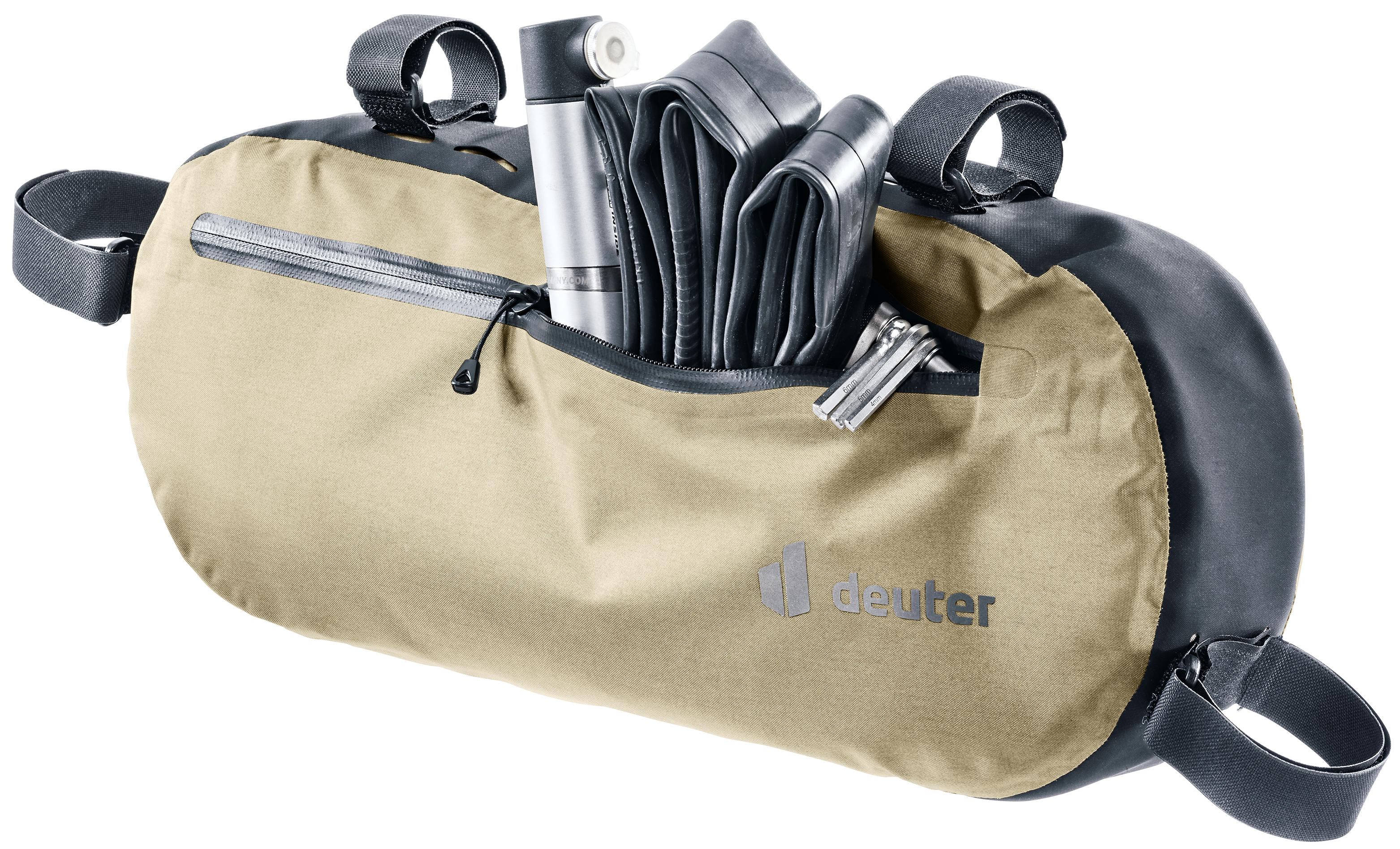 deuter Cabezon Front Bag 6 Lenkertasche beige/schwarz