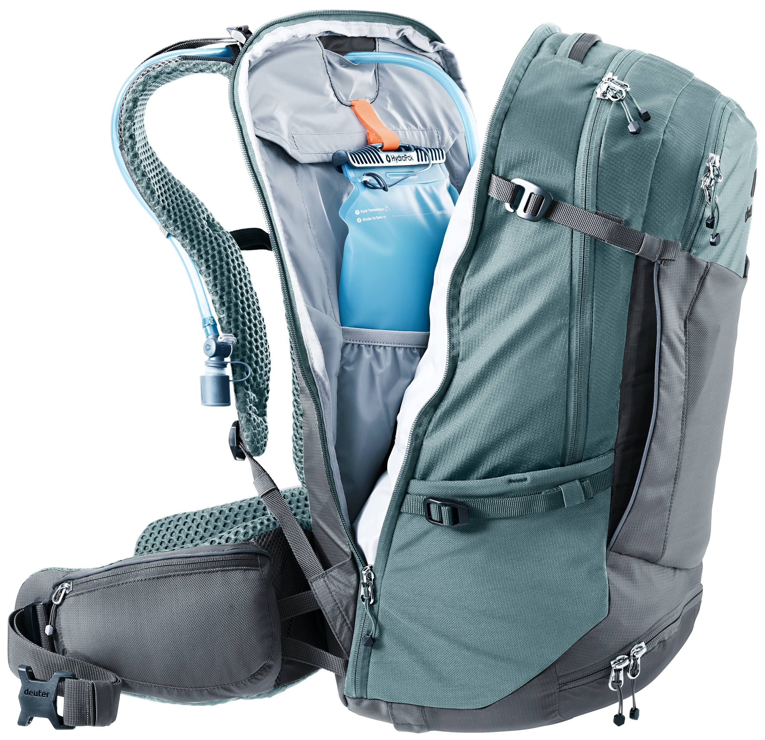 deuter Trans Alpine Pro 28 Fahrradrucksack graphite-shale