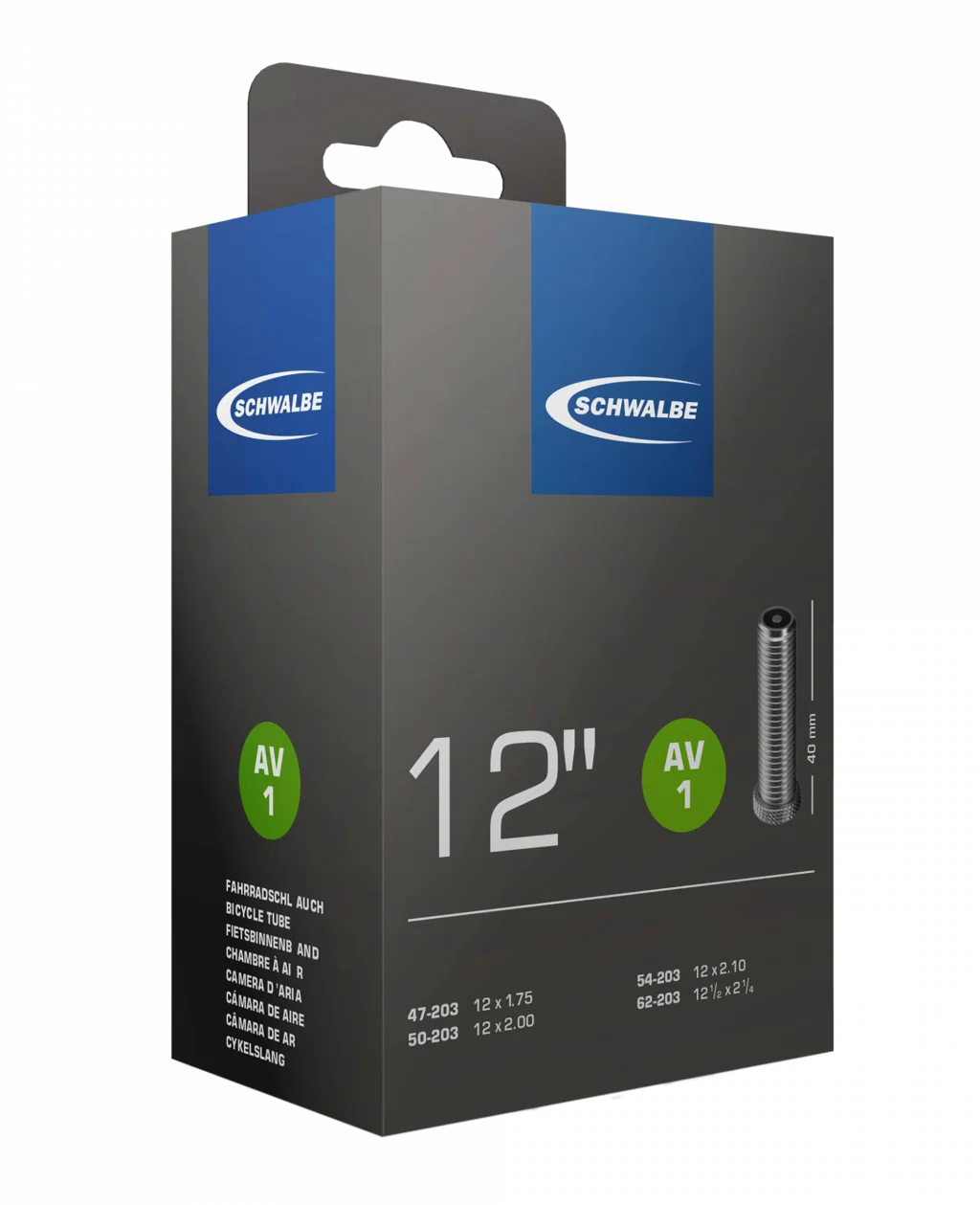 Schwalbe Nr.1 Schlauch 12" 47-62/203