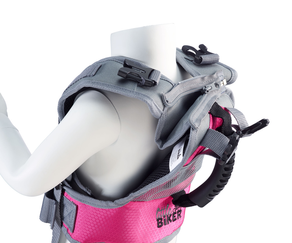 little Biker Fahrradlernweste Pinky