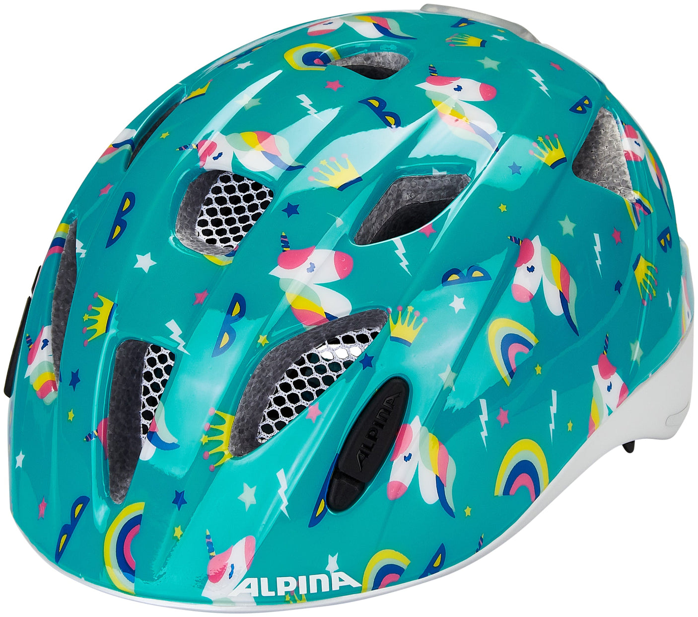 Alpina Ximo Flash Helm Kinder türkis