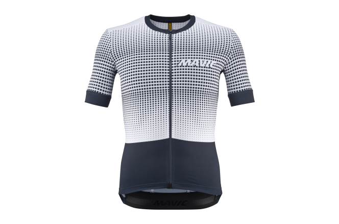Mavic Aksium Graphic Jersey M Stripes / Deep Blue