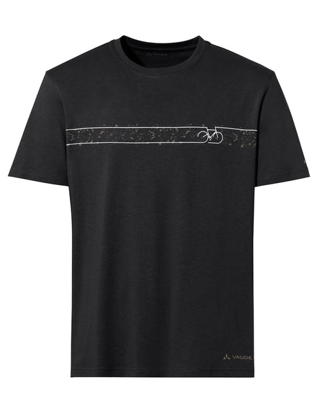 VAUDE Men's Cyclist T-Shirt V black/black