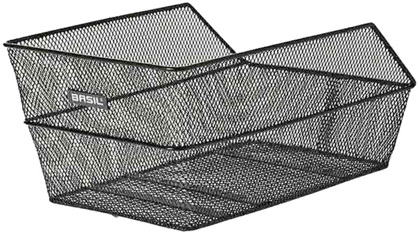 Basil Cento Hinterrad-Fahrradkorb schwarz