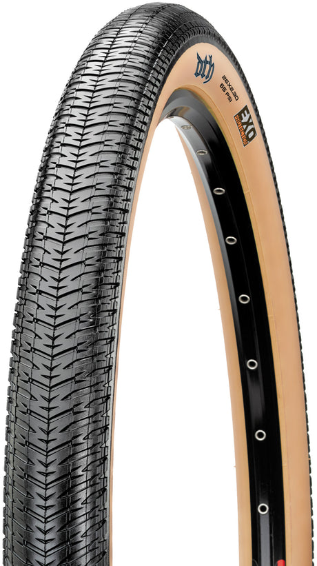 Maxxis DTH Folding Tyre 26x2.30" MaxxPro EXO Tanwall black/light brown