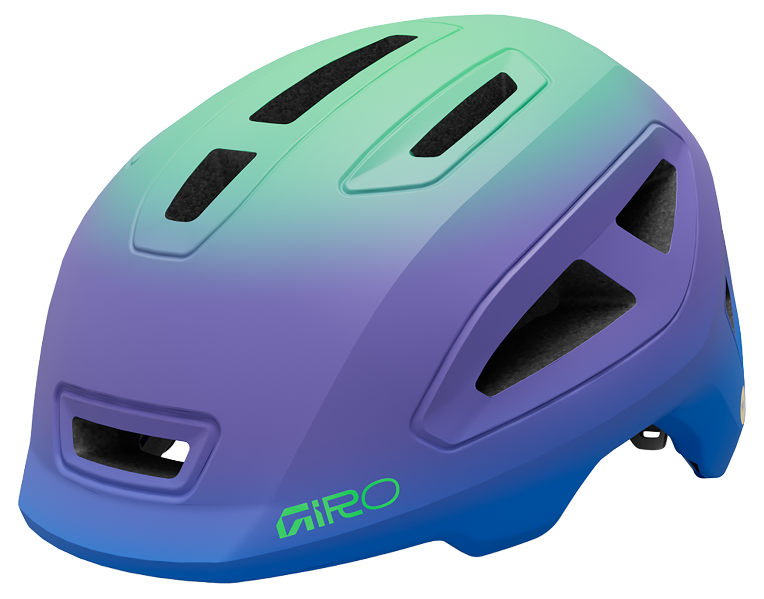Giro Scamp II Kinder-Helm matte blue/green