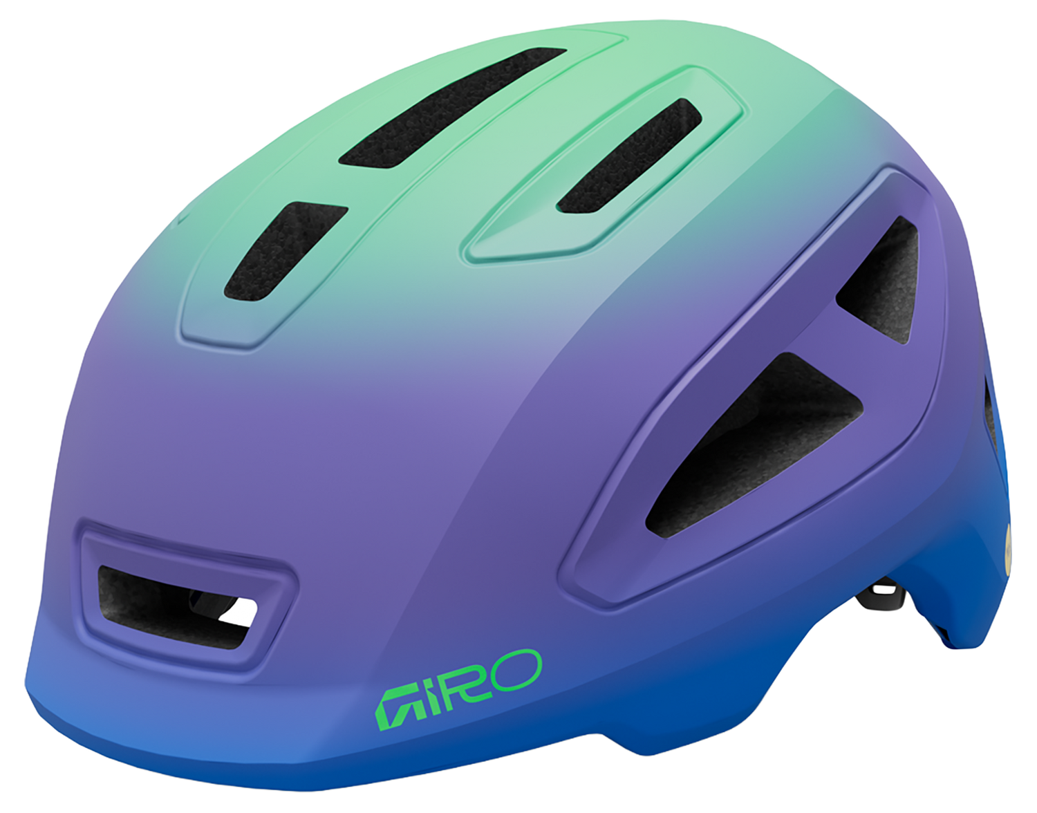 Giro Scamp II Kinder-Helm matte blue/green