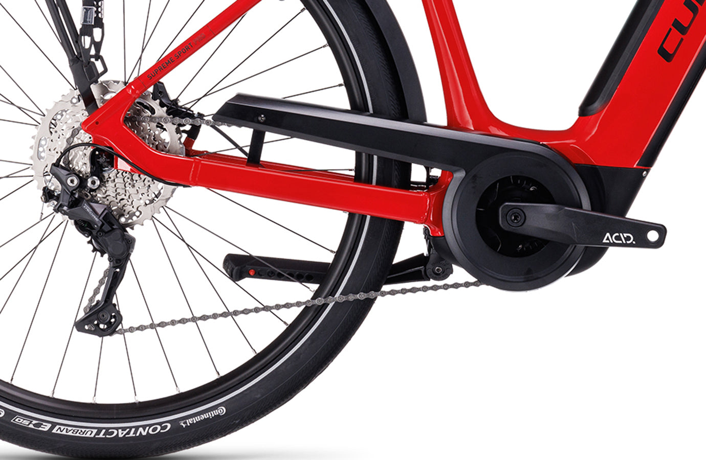 Cube Supreme Sport Hybrid Pro 625 Easy Entry red´n´black (2024)