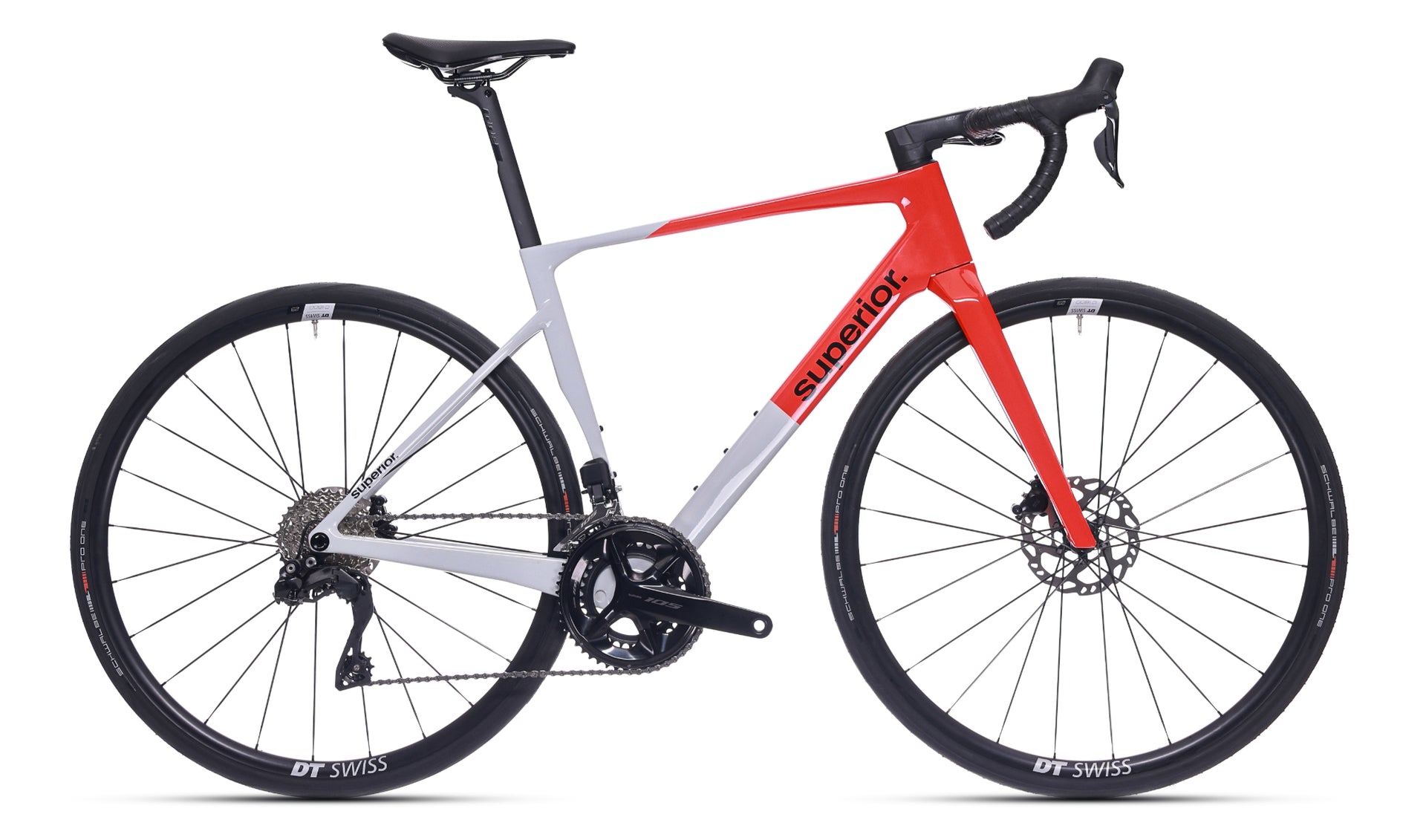 superior rennrad Superior XR 9.5 GF (2025) | Rennrad | Gloss Grey / Red