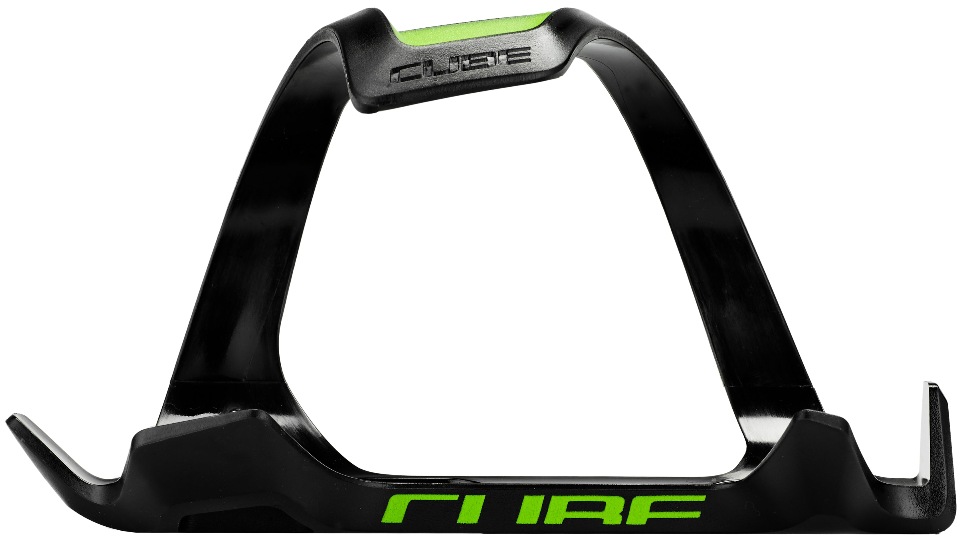 CUBE Flaschenhalter HPP/R Left-Hand Sidecage black´n´green