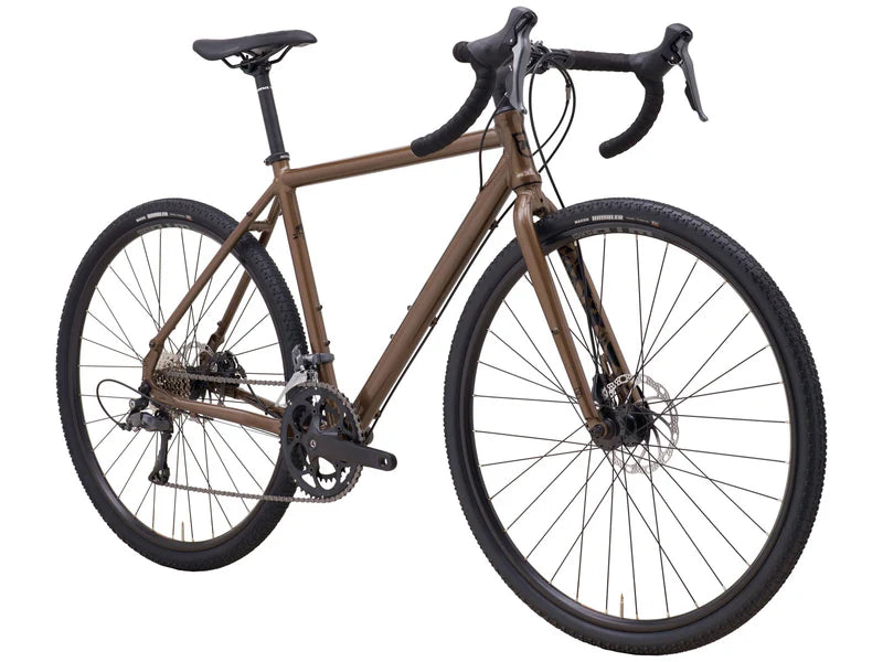 Kona 36e Rove AL 700 Brown w/Shimano Claris & Tektro Bark w/Black Decals (2025)