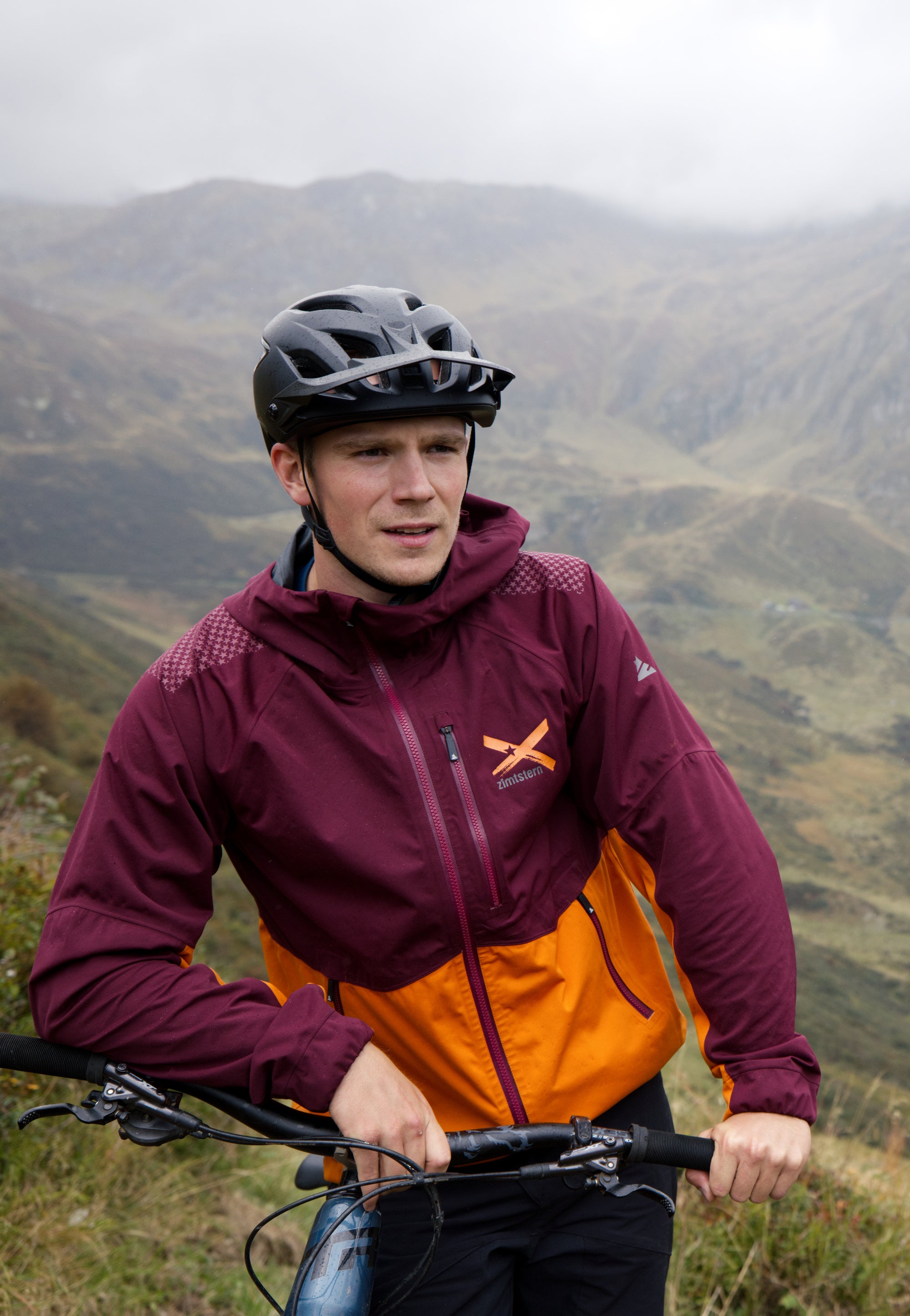 Zimtstern Xrainz Jacket Men Windsor Wine/Burnt Orange