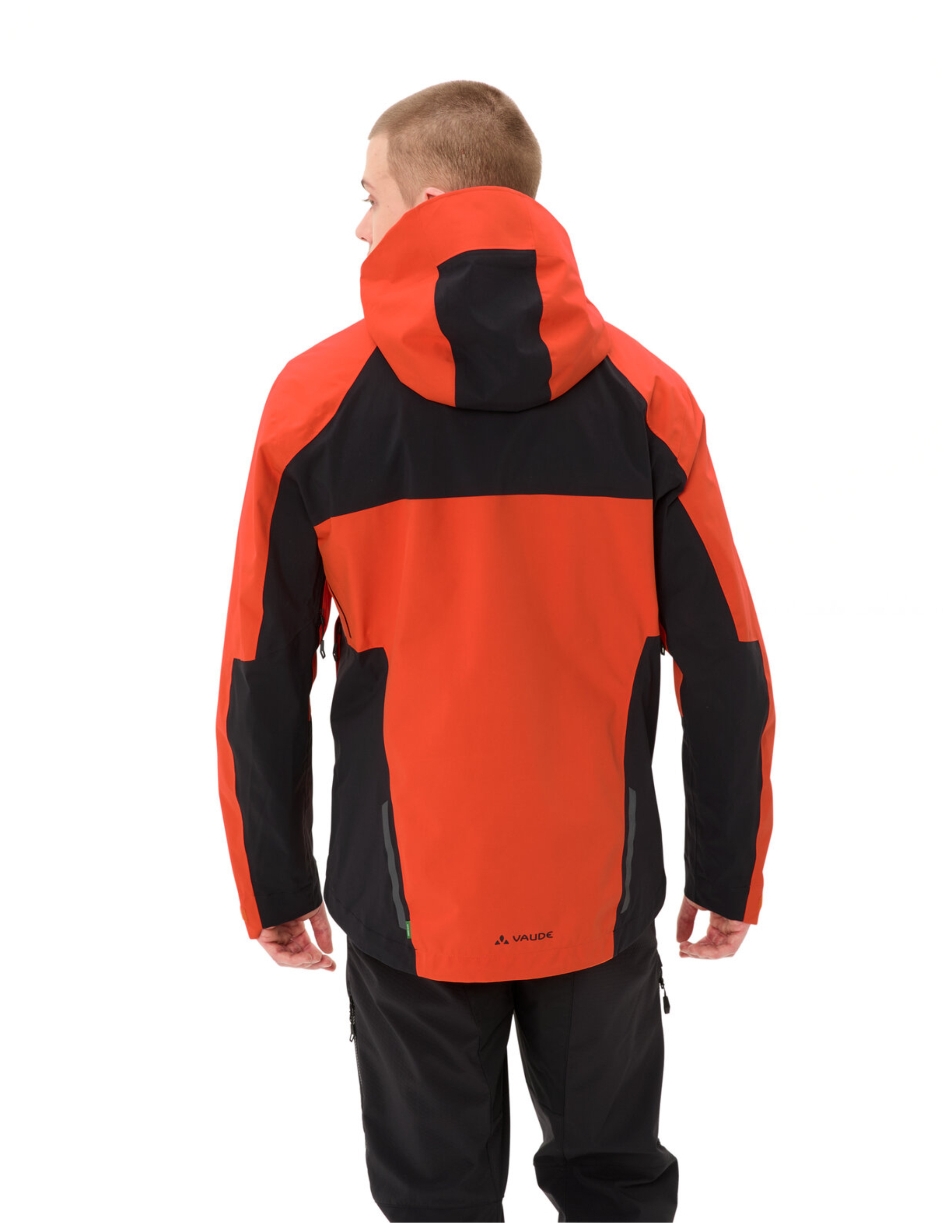 VAUDE Men's Moab Pro Rain Jacket glowing red