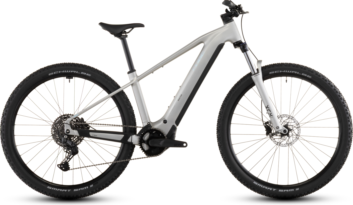 cube mountainbike 29 zoll herren Cube Reaction Hybrid ONE 600 (2026) | 27,5/29 Zoll E-MTB Hardtail | sleekgrey´n´prism