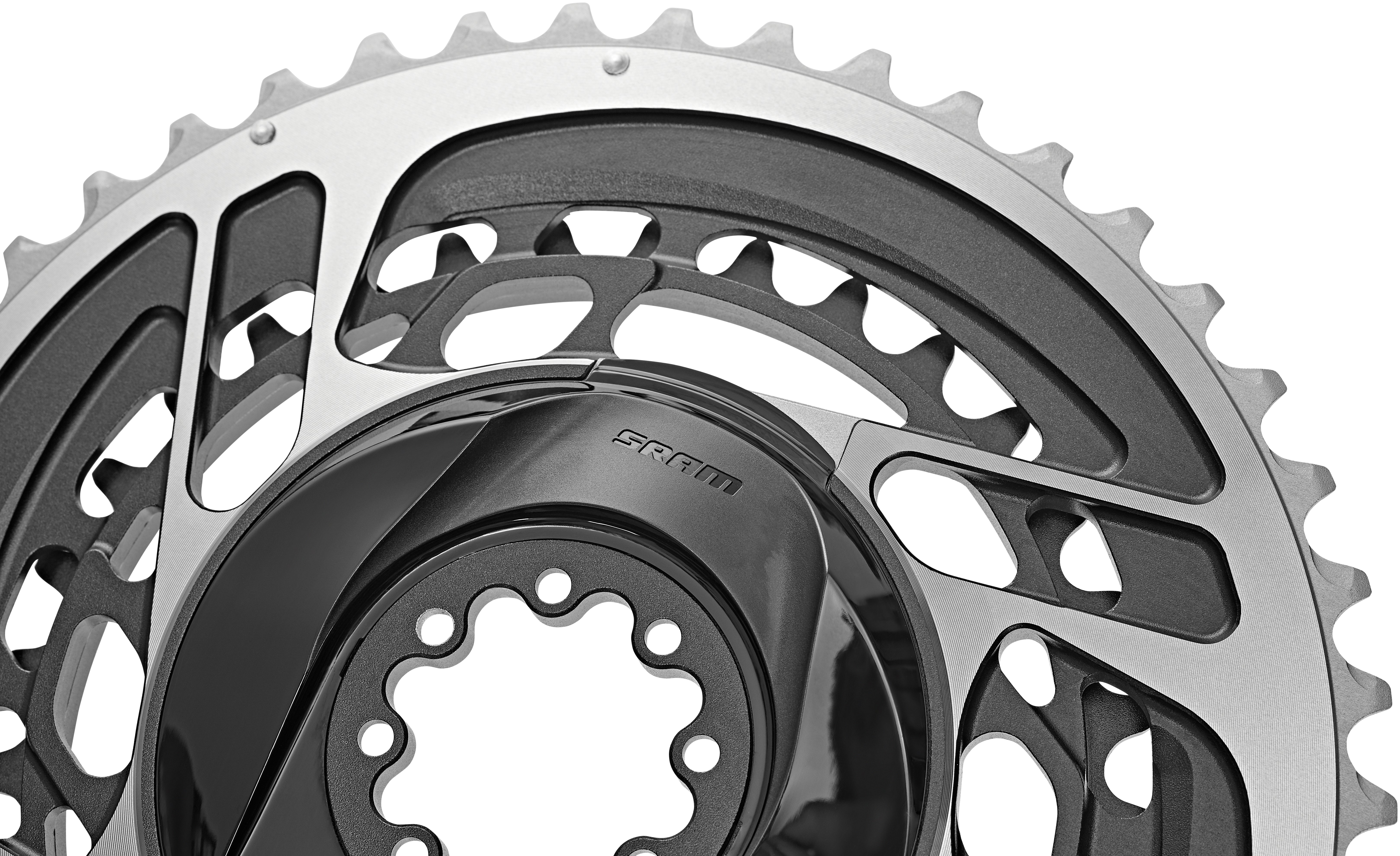 SRAM RED Road Kettenblatt Direct Mount 2x12-fach schwarz/silber