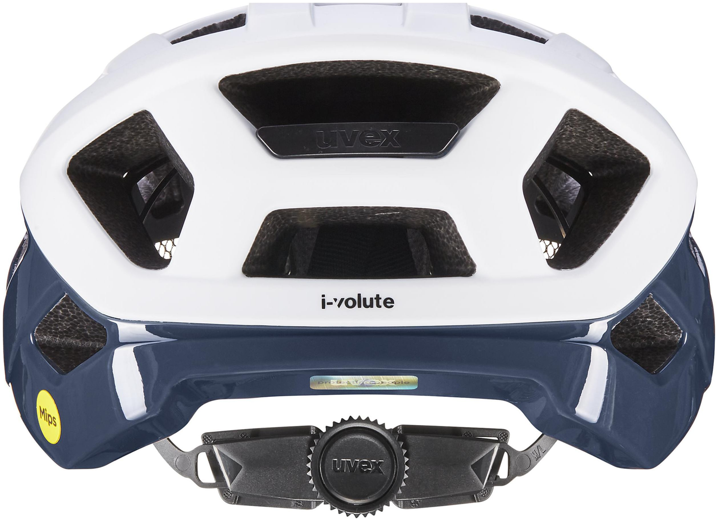 uvex I-Volute Mips Rennrad-Helm White-Dusk Blue Matt