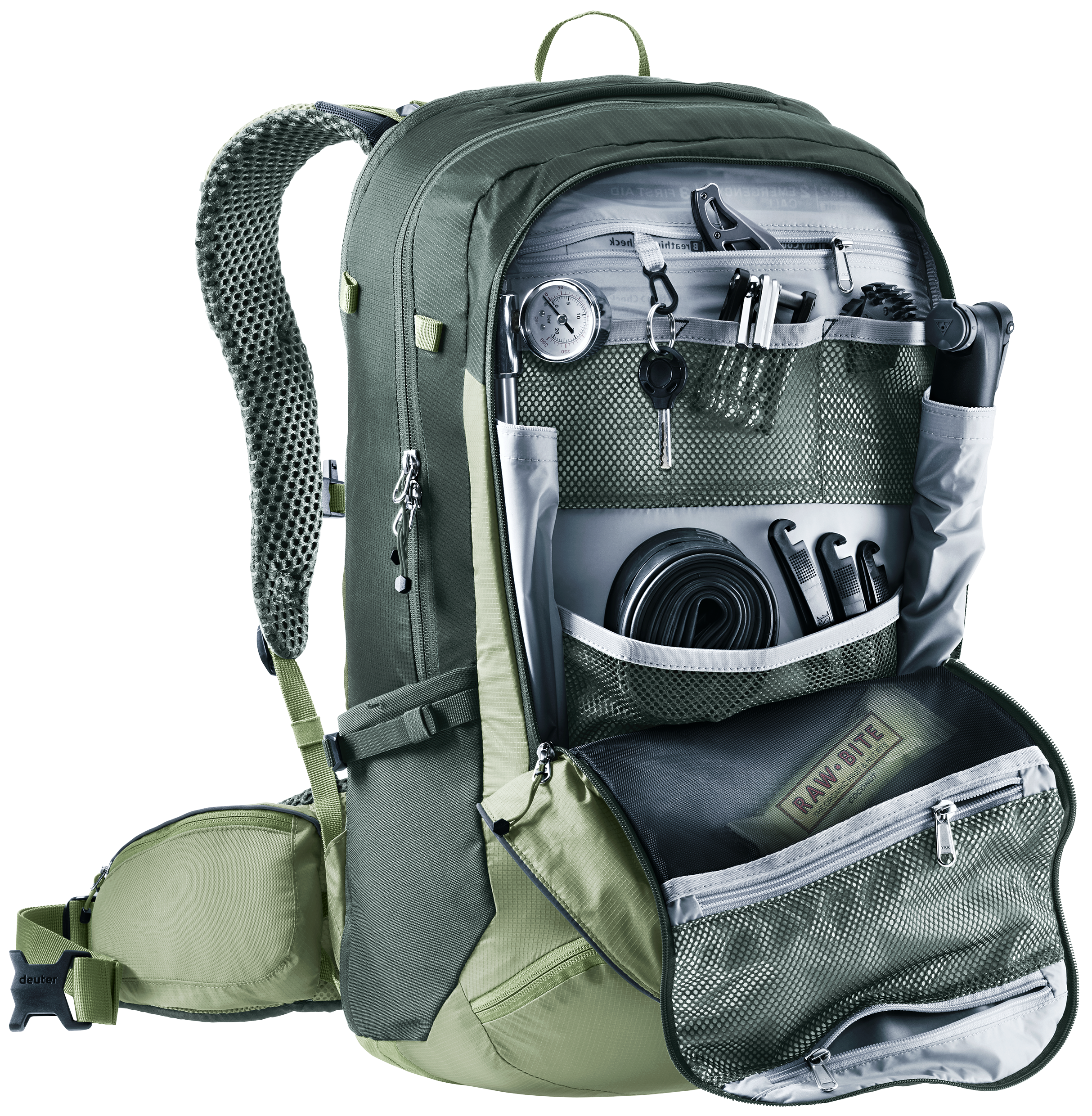 deuter Trans Alpine Pro 28 Fahrradrucksack grove-ivy