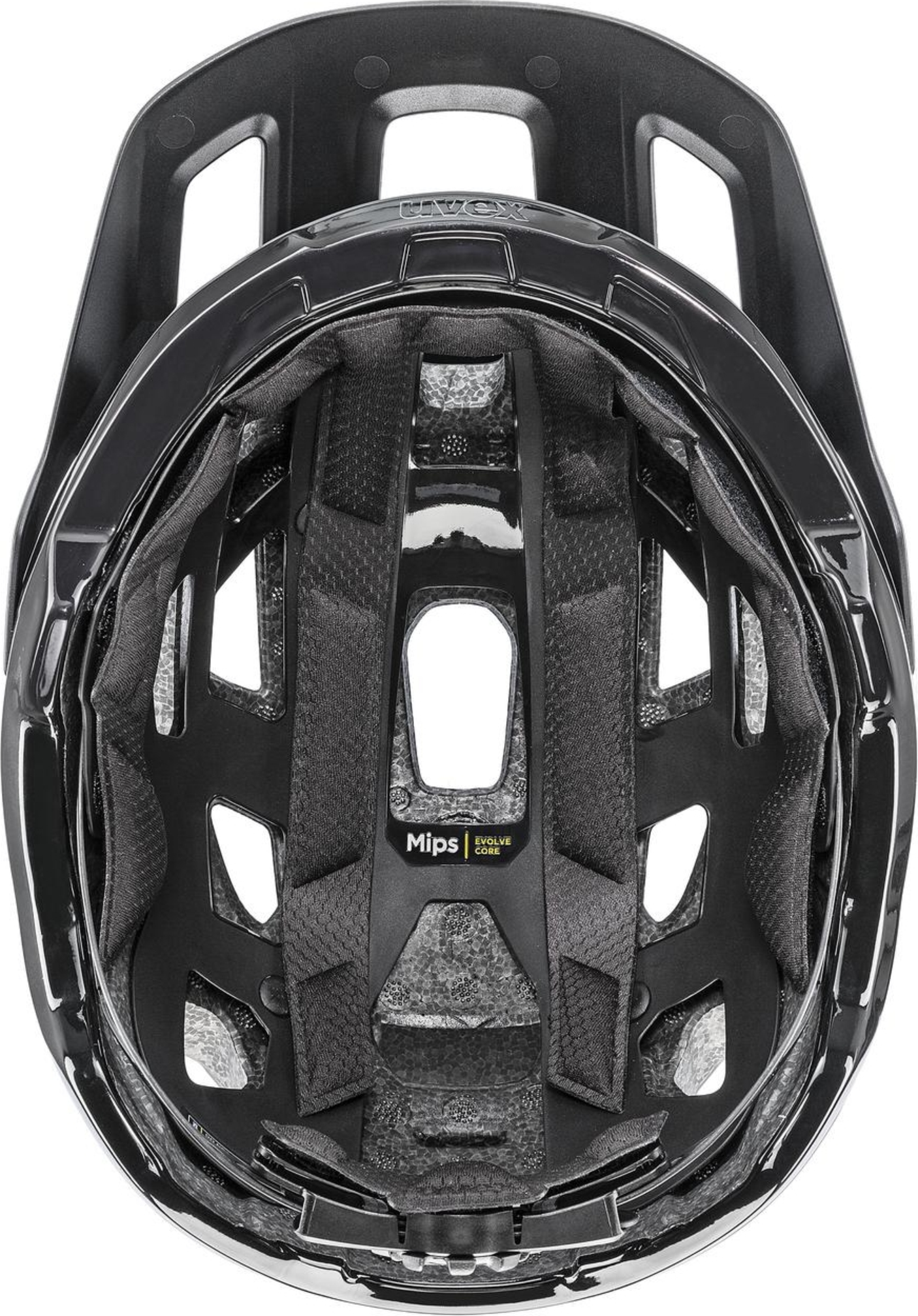 uvex React Mips MTB-Helm Black Matt