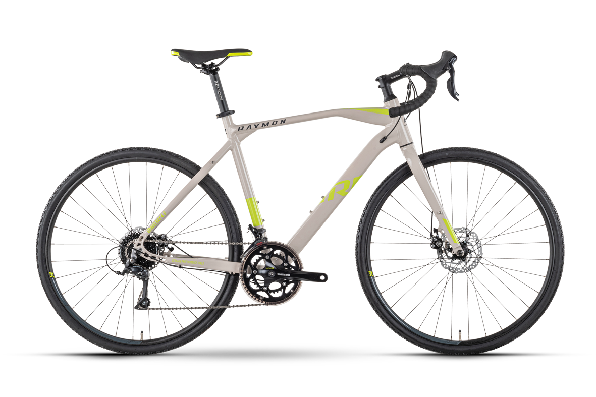 Raymon GravelRay 4.0 Unisex light grey / lime green / black